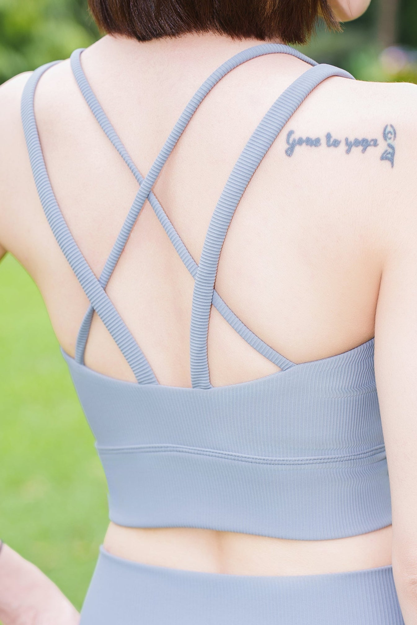 Flo-Rib Series - Cross Strap Sports Bra