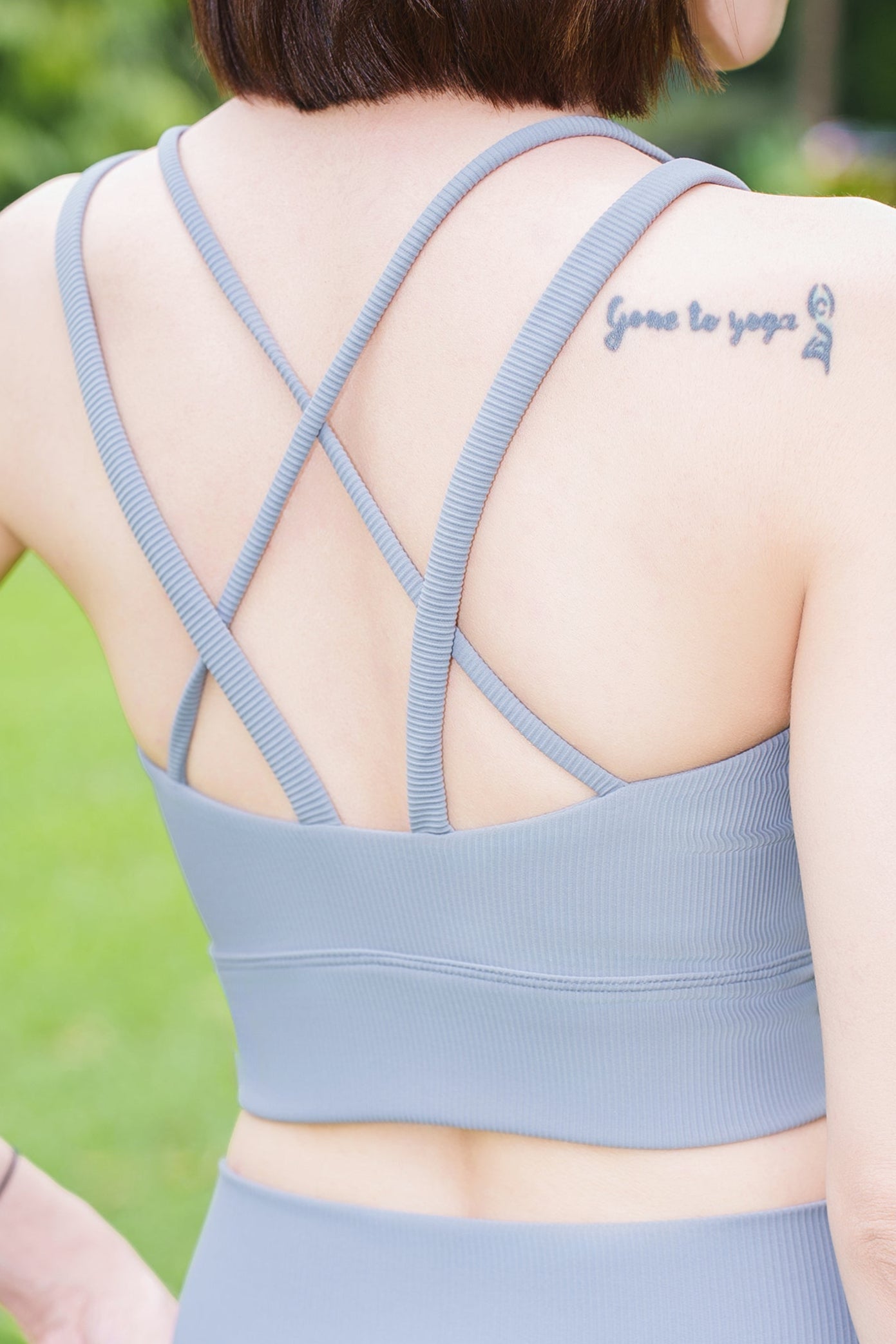 Flo-Rib Series - Cross Strap Sports Bra